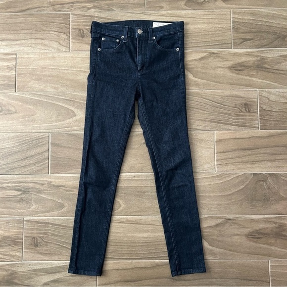 Rag & Bone High Rise Ankle Skinny Jeans | Size 25 - Picture 1 of 5